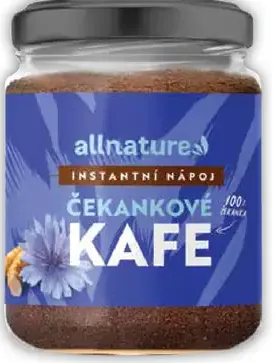 Allnature instantná čakanková káva bez kofeínu