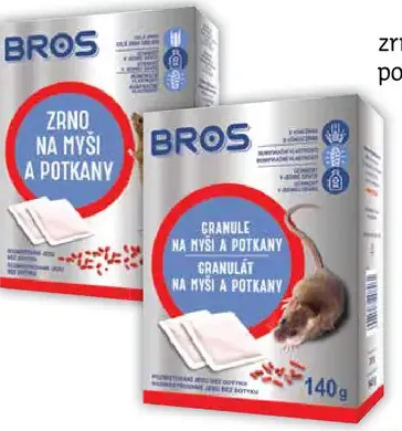 Bros zrnko na myši a potkany 120 g