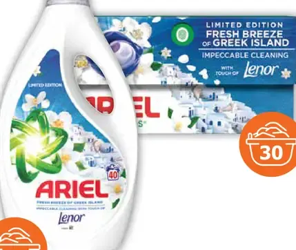 Ariel prací prostriedok