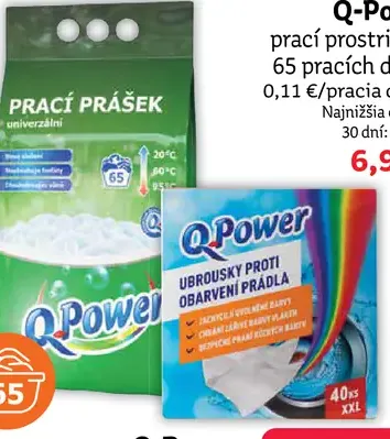 Q-Power prací prostriedok