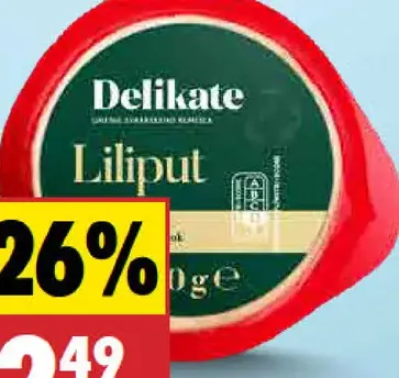 Delikate Liliput syr