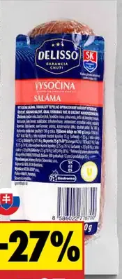 Delisso Vysočina saláma