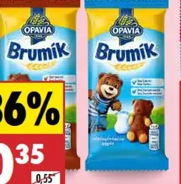 Opavia Brumík čokoládový/mliečny
