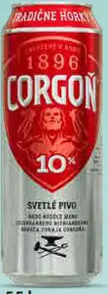 Corgoň 10° plechovka