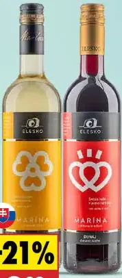 Elesko Vino Muškát žltý/Dunaj