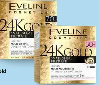 Eveline Pleťový krém 24k Gold