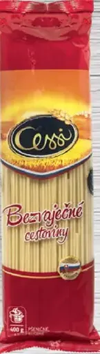 Cessi bezvaječné makaróny