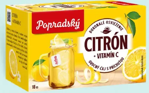 Popradský čaj Citrón s vitamínom C