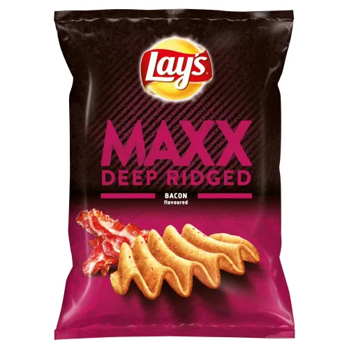 Lay's Maxx Vyprážané zemiakové lupienky s príchuťou slaniny
