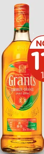 Grant's Whisky Summer Orange
