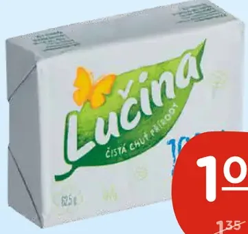 Desaťpercentný mliečny výrobok Lúčina