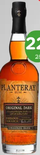 Planteray original dark rum
