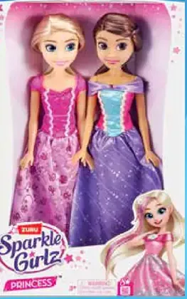 Sparkle Girlz bábiky princezné