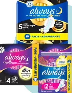Always hygienické vložky