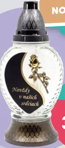 Sklenený kahance ZW-281 Spomíname