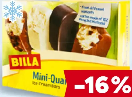 BILLA mini quartett