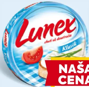 Lunex Klasik tavený syr