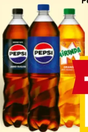 Pepsi, Pepsi Max, Pepsi Lemon, Cherry, Mirinda, 7UP
