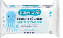 Babylove detské vlhčené utierky