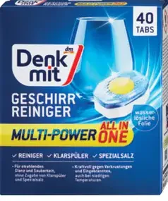 Denkmit MULTI-POWER tablety do umývačky riadu