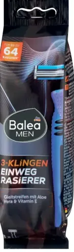 Balea Men jednorazové holiace strojčeky