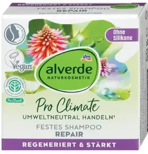 Alverde Naturkosmetik Pro Climate tuhý šampón