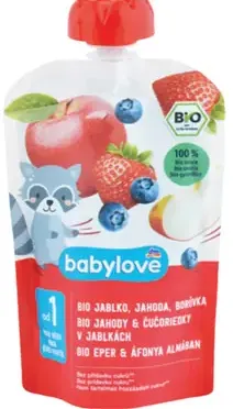 Babylove detský ovocný príkrm v kapsičke