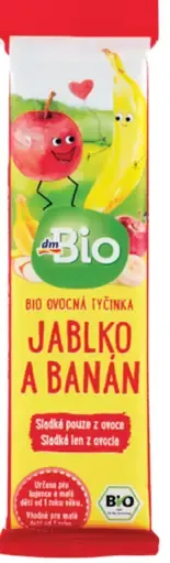 DmBio ovocná tyčinka