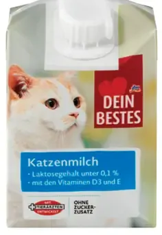 Dein Bestes mlieko pre mačky