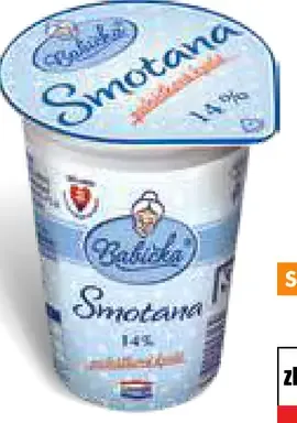 Smotana pochúťková kyslá 14%