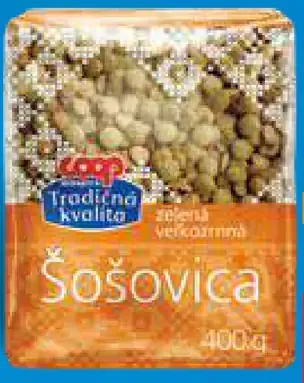 Slovenská tradičná kvalita Šošovica