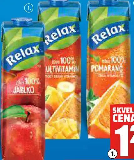Relax džús jabĺčko