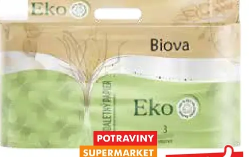 Biova Toaletný papier Eko 3-vrstvový