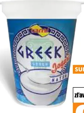 Greek style natur jogurt