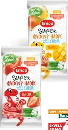 Emco Super ovocný hadíci bez cukru