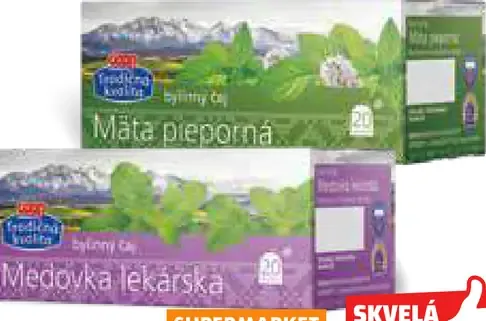 Tradičná kvalita Bylinný čaj