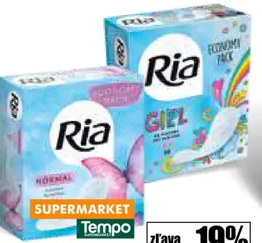 Ria slipové hygienické vložky
