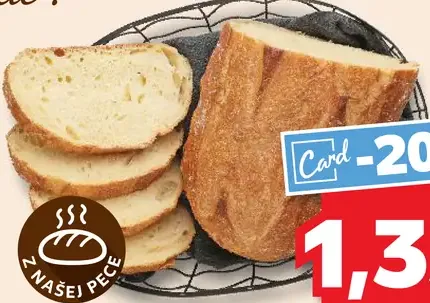 Lidl Rustikálny semolinový chlieb