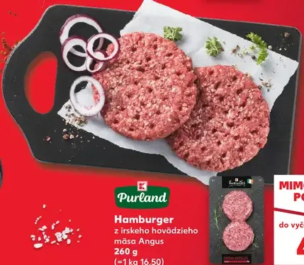 Purland Hamburger z hovädzieho mäsa