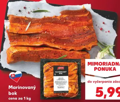 Chrumky Marinovaný bok
