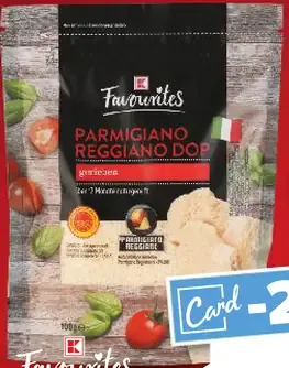 K-Favourites Parmigiano Reggiano 32 % strúhaný