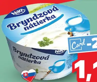 Bryndza Bryndzová nátierka