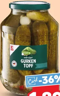 K-Gurman Urkornen Gurkentopf