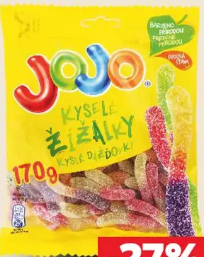 Jojo kyslé želé žúžiky