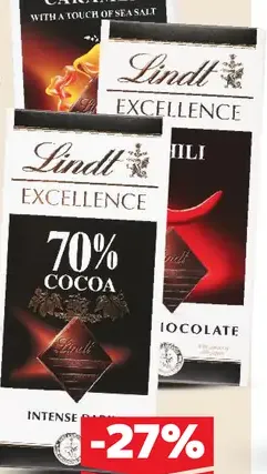 Lindt Excellence čokoláda 70% cocoa
