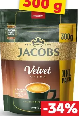 Jacobs Velvet instantná káva