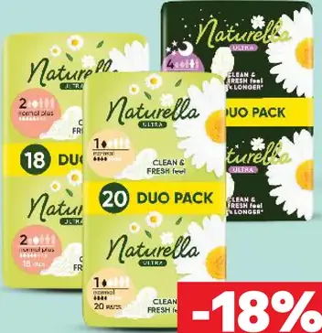 Naturella dámske hygienické vložky