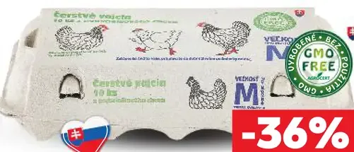 K-Classic Vajíčka M z podstielkového chovu