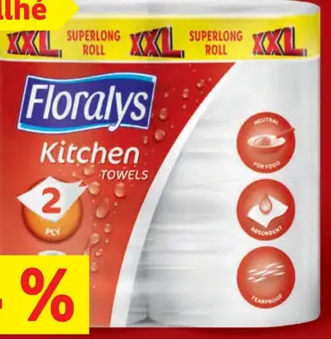 Floralys Kuchynské utierky 2-vrstvové