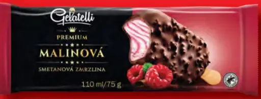 Gelatelli Malinový smotanový nanuk